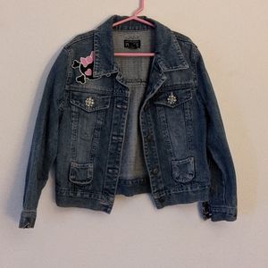 Girls jean jacket new no tags
